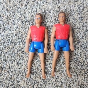 2‎ Vintage Baywatch Mitch Buchanan Life Guard 1994 McDonald's Happy Meal Toy